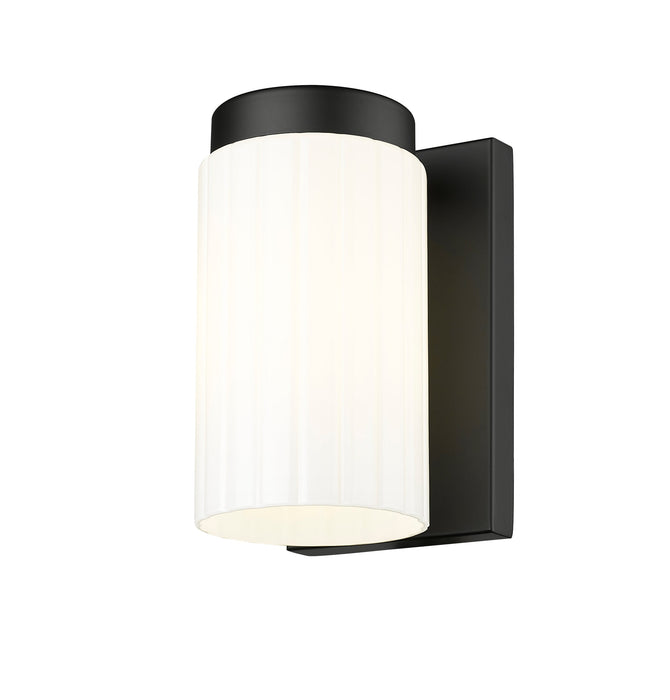 Wall Sconce Z-Lite 746-1S-MB Matte Black Burk 1 Light Wall Sconce Z-Lite