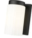 Wall Sconce Z-Lite 746-1S-MB Matte Black Burk 1 Light Wall Sconce Z-Lite