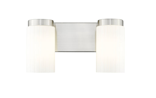 Vanity Z-Lite 746-2V-BN Brushed Nickel Burk 2 Light Vanity Z-Lite