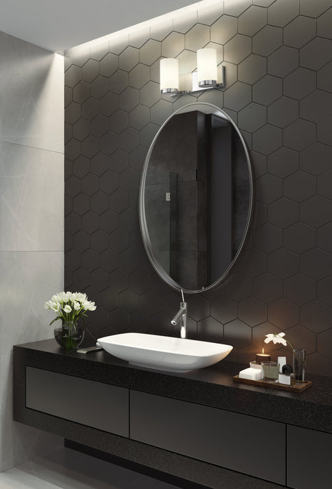 Vanity Z-Lite 746-2V-CH Chrome Burk 2 Light Vanity Z-Lite