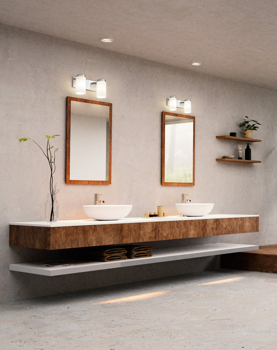 Vanity Z-Lite 746-2V-CH Chrome Burk 2 Light Vanity Z-Lite