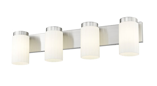 Vanity Z-Lite 746-4V-BN Brushed Nickel Burk 4 Light Vanity Z-Lite