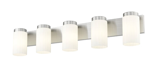 Vanity Z-Lite 746-5V-BN Brushed Nickel Burk 5 Light Vanity Z-Lite