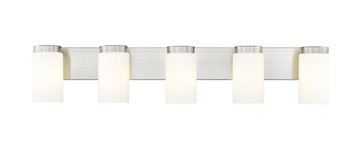 Vanity Z-Lite 746-5V-BN Brushed Nickel Burk 5 Light Vanity Z-Lite