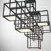 Eurofase 38258-026 Ferro 40" Matte Black LED Chandelier