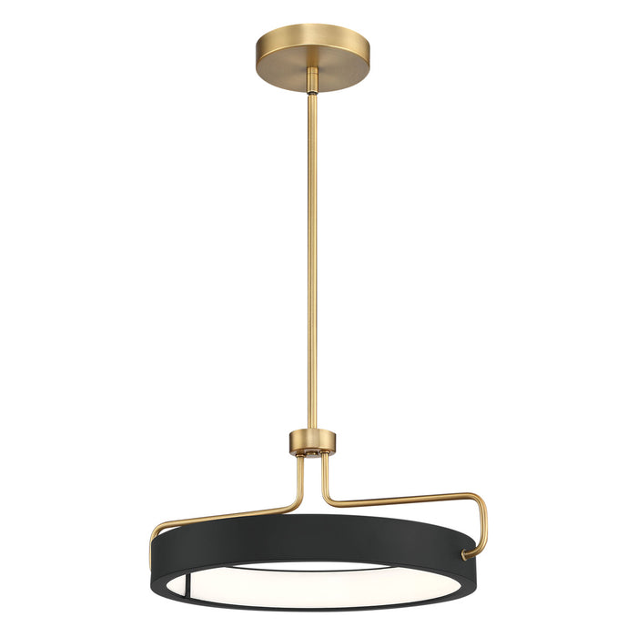 Eurofase 37083-014 Pemberton 18" Brushed Brass LED Pendant Light