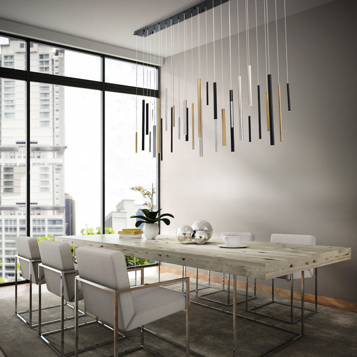 Eurofase 46814-012 Santana 72" Mix LED Chandelier