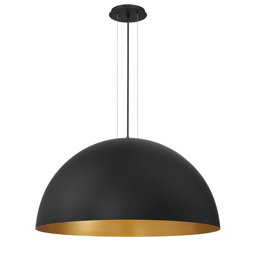 Eurofase 37224-028 Laverton 36" Gold-Black Mix LED Chandelier