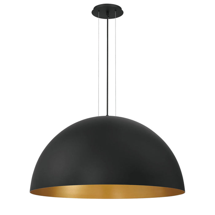 Eurofase 37224-028 Laverton 36" Gold-Black Mix LED Chandelier