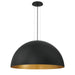 Eurofase 37224-028 Laverton 36" Gold-Black Mix LED Chandelier