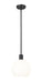 Pendant Z-Lite 7500P10-MB Matte Black Margo 1 Light Pendant Z-Lite