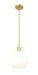 Pendant Z-Lite 7500P10-OBR Olde Brass Margo 1 Light Pendant Z-Lite