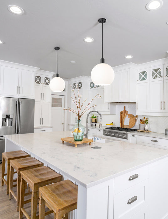 Pendant Z-Lite 7500P14-MB Matte Black Margo 1 Light Pendant Z-Lite