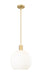 Pendant Z-Lite 7500P14-OBR Olde Brass Margo 1 Light Pendant Z-Lite