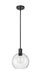 Pendant Z-Lite 7501P10-MB Matte Black Margo 1 Light Pendant Z-Lite