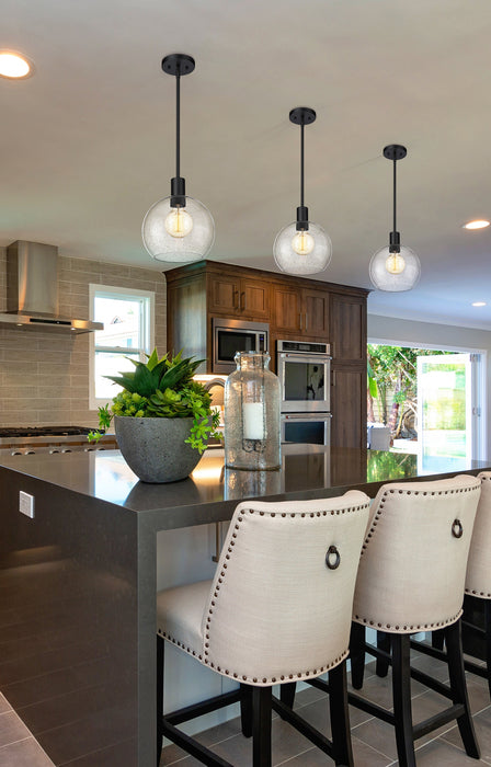 Pendant Z-Lite 7501P10-MB Matte Black Margo 1 Light Pendant Z-Lite