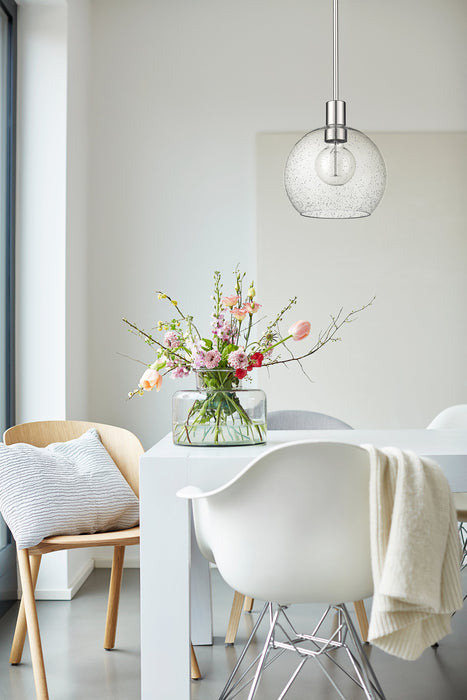 Pendant Z-Lite 7501P10-PN Polished Nickel Margo 1 Light Pendant Z-Lite