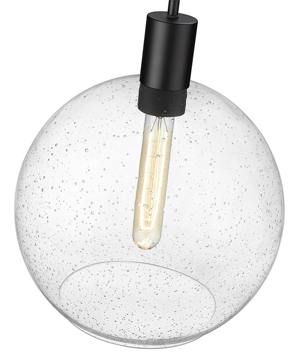 Pendant Z-Lite 7501P14-MB Matte Black Margo 1 Light Pendant Z-Lite