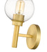 Wall Sconce Z-Lite 7502-1S-BG Brushed Gold Sutton 1 Light Wall Sconce Z-Lite