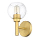 Wall Sconce Z-Lite 7502-1S-BG Brushed Gold Sutton 1 Light Wall Sconce Z-Lite