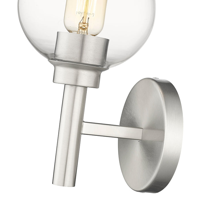Wall Sconce Z-Lite 7502-1S-BN Brushed Nickel Sutton 1 Light Wall Sconce Z-Lite