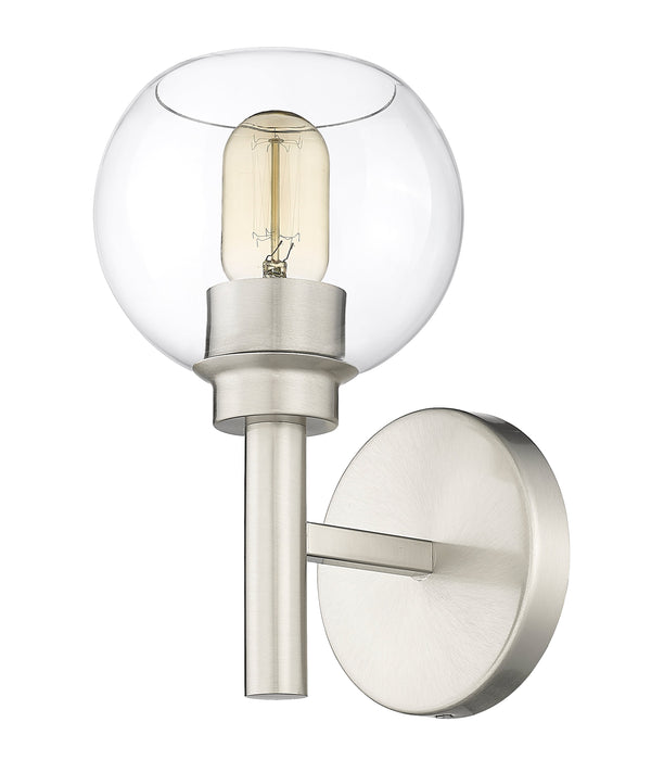 Wall Sconce Z-Lite 7502-1S-BN Brushed Nickel Sutton 1 Light Wall Sconce Z-Lite