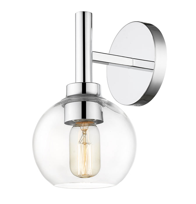 Wall Sconce Z-Lite 7502-1S-CH Chrome Sutton 1 Light Wall Sconce Z-Lite
