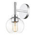 Wall Sconce Z-Lite 7502-1S-CH Chrome Sutton 1 Light Wall Sconce Z-Lite