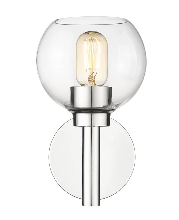 Wall Sconce Z-Lite 7502-1S-CH Chrome Sutton 1 Light Wall Sconce Z-Lite