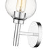Wall Sconce Z-Lite 7502-1S-CH Chrome Sutton 1 Light Wall Sconce Z-Lite