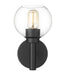 Wall Sconce Z-Lite 7502-1S-MB Matte Black Sutton 1 Light Wall Sconce Z-Lite