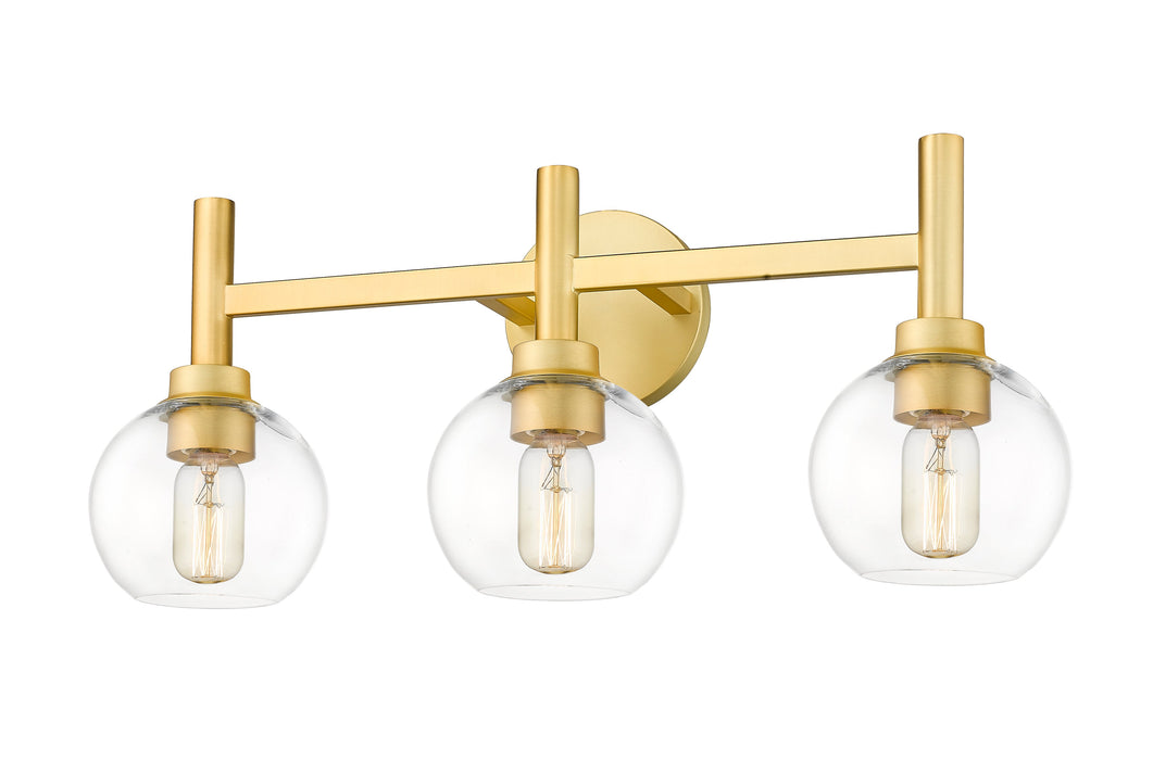 Vanity Z-Lite 7502-3V-BG Brushed Gold Sutton 3 Light Vanity Z-Lite