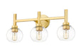 Vanity Z-Lite 7502-3V-BG Brushed Gold Sutton 3 Light Vanity Z-Lite