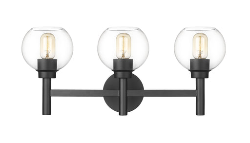 Vanity Z-Lite 7502-3V-MB Matte Black Sutton 3 Light Vanity Z-Lite