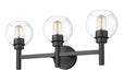Vanity Z-Lite 7502-3V-MB Matte Black Sutton 3 Light Vanity Z-Lite