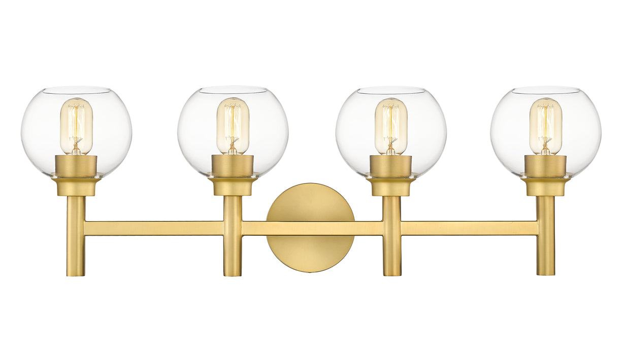 Vanity Z-Lite 7502-4V-BG Brushed Gold Sutton 4 Light Vanity Z-Lite