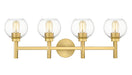 Vanity Z-Lite 7502-4V-BG Brushed Gold Sutton 4 Light Vanity Z-Lite