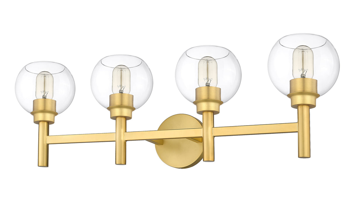 Vanity Z-Lite 7502-4V-BG Brushed Gold Sutton 4 Light Vanity Z-Lite