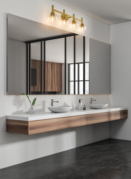 Vanity Z-Lite 7502-4V-BG Brushed Gold Sutton 4 Light Vanity Z-Lite
