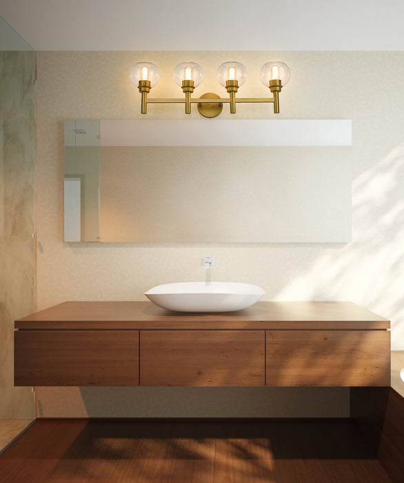 Vanity Z-Lite 7502-4V-BG Brushed Gold Sutton 4 Light Vanity Z-Lite