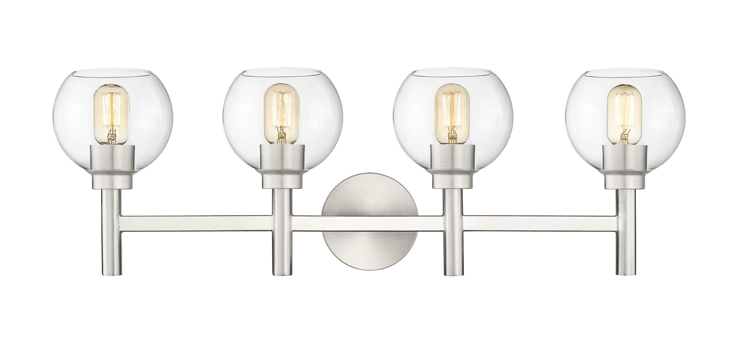 Vanity Z-Lite 7502-4V-BN Brushed Nickel Sutton 4 Light Vanity Z-Lite