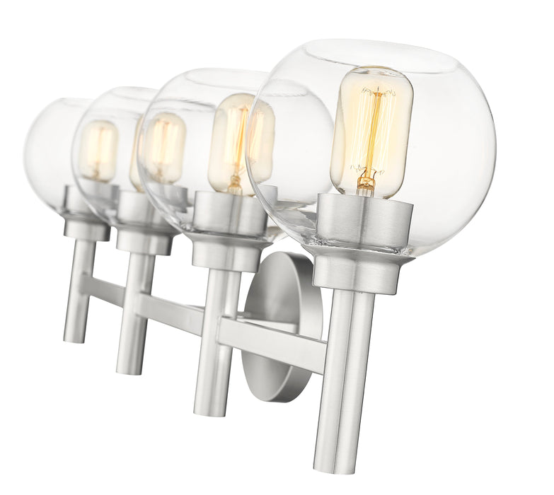 Vanity Z-Lite 7502-4V-BN Brushed Nickel Sutton 4 Light Vanity Z-Lite