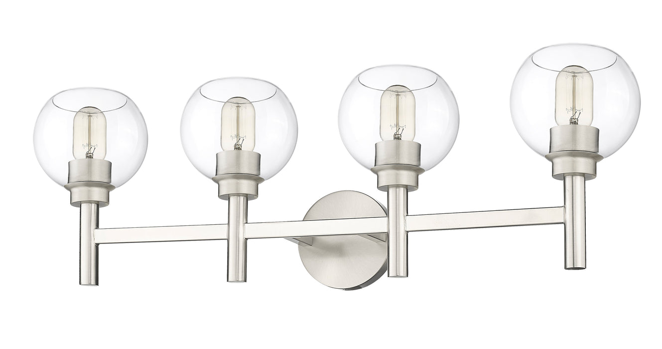 Vanity Z-Lite 7502-4V-BN Brushed Nickel Sutton 4 Light Vanity Z-Lite