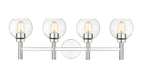 Vanity Z-Lite 7502-4V-CH Chrome Sutton 4 Light Vanity Z-Lite