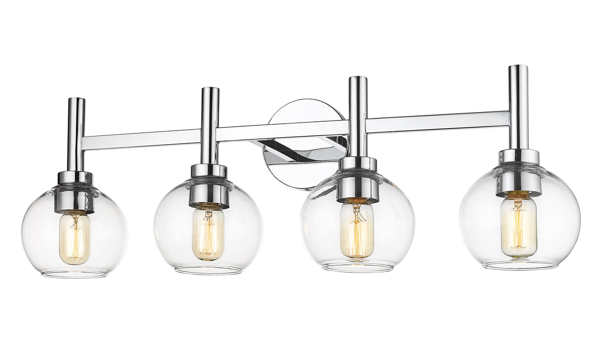 Vanity Z-Lite 7502-4V-CH Chrome Sutton 4 Light Vanity Z-Lite