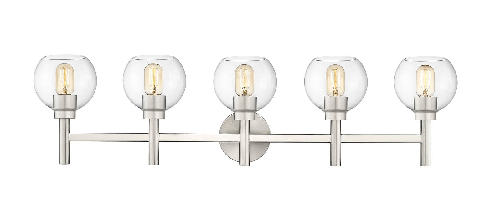Vanity Z-Lite 7502-5V-BN Brushed Nickel Sutton 5 Light Vanity Z-Lite