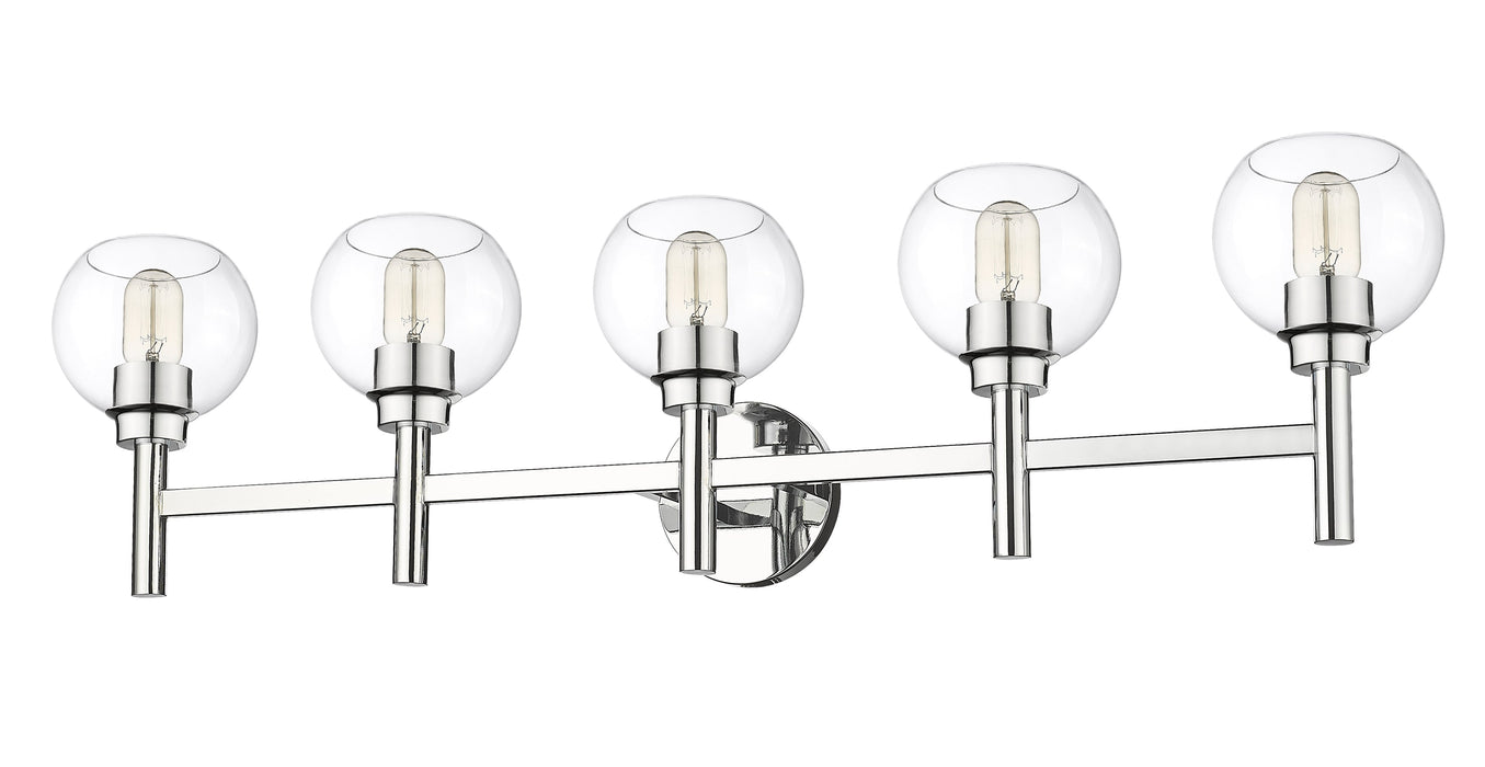 Vanity Z-Lite 7502-5V-CH Chrome Sutton 5 Light Vanity Z-Lite