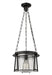 Pendant Z-Lite 7503P13-MB Matte Black Cape Harbor 1 Light Pendant Z-Lite