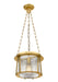 Pendant Z-Lite 7503P13-RB Rubbed Brass Cape Harbor 1 Light Pendant Z-Lite