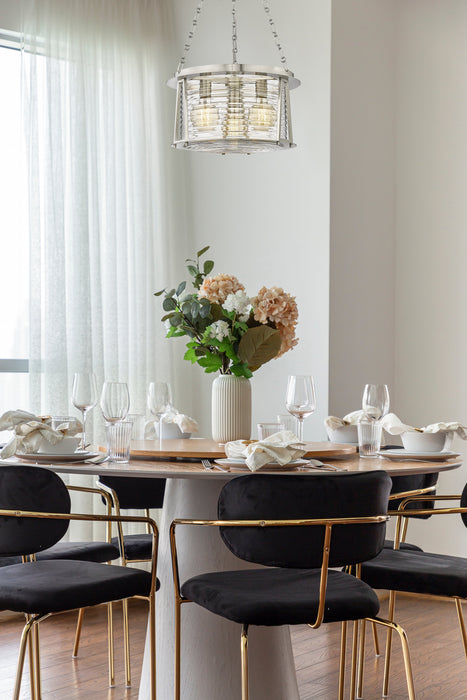 Pendant Z-Lite 7503P18-BN Brushed Nickel Cape Harbor 3 Light Pendant Z-Lite